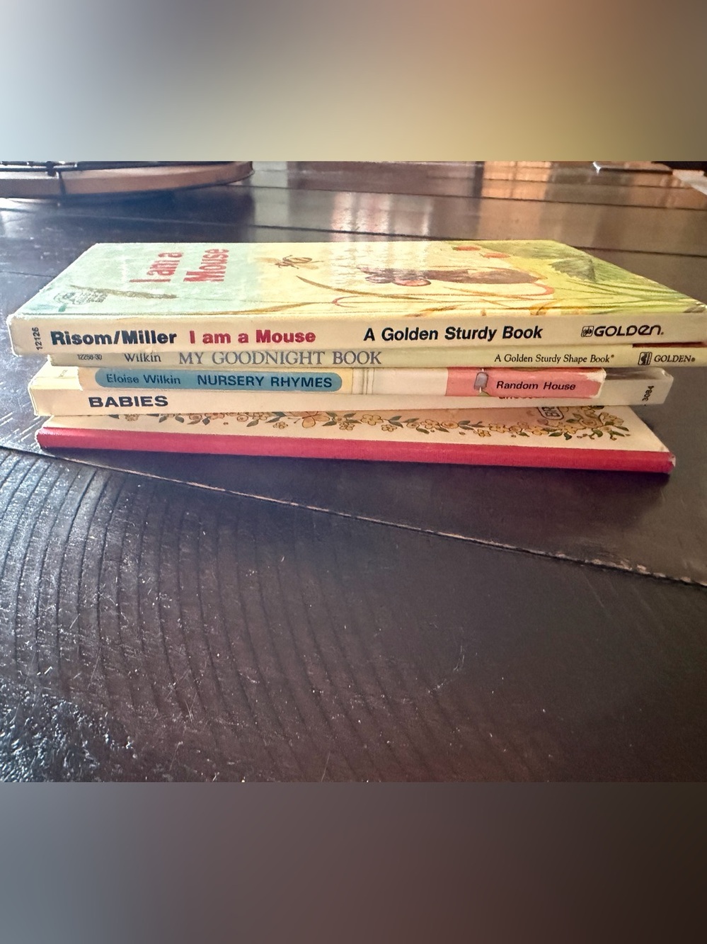 Vintage Set of 5 Baby Board Books